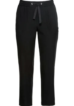 Schmale Joggpants mit Schlupfbund und Eingrifftaschen<sheego Hot
