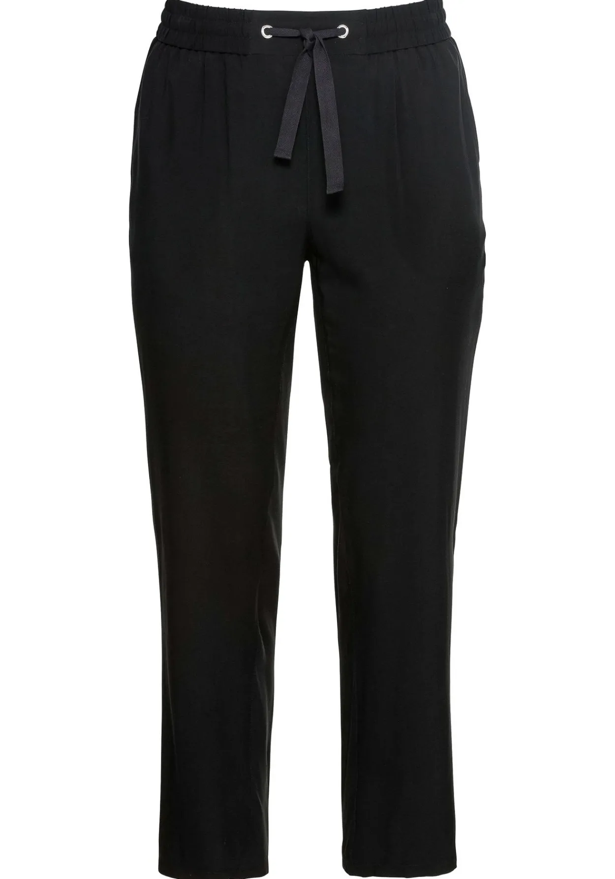 Schmale Joggpants mit Schlupfbund und Eingrifftaschen<sheego Hot
