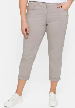 Schmale Stretch-Hose in 7/8-Länge<sheego Fashion