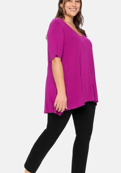 Schmale Stretchhose in Twill-Qualität<sheego Online
