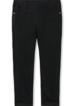 Schmale Stretchhose mit breitem Dehnbund<CREATION L PREMIUM Discount