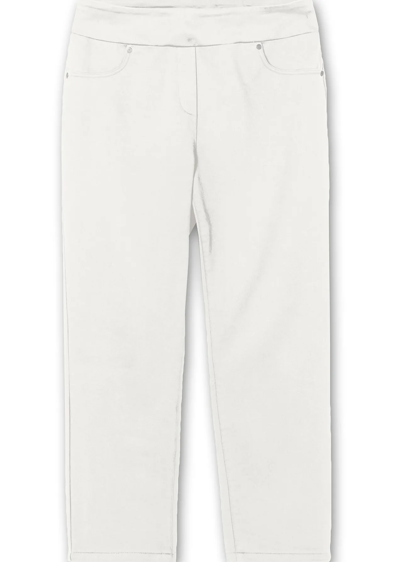 Schmale 7/8-Stretchhose mit elastischem Bund<sheego Discount