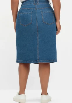 Schmaler Jeansrock im Curvy-Schnitt MANUELA<sheego Fashion