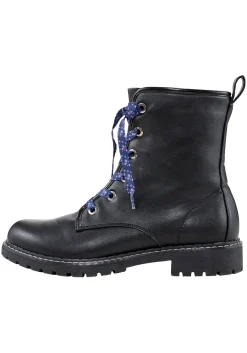 Schnürboots in Crinkle-Optik<sheego Best