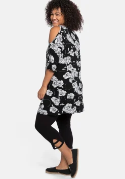 Set aus Longshirt und Caprileggings<sheego Fashion