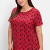 Shirt aus Jersey, mit Alloverdruck<sheego New