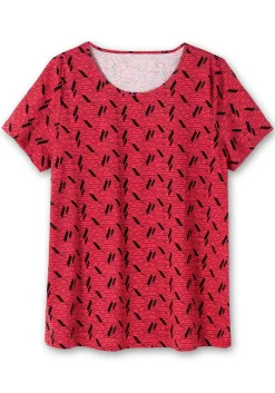 Shirt aus Jersey, mit Alloverdruck<sheego New