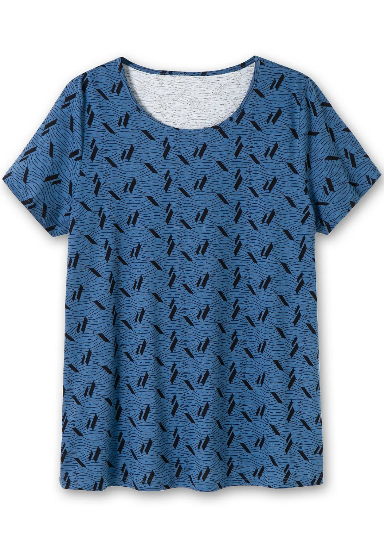 Shirt aus Jersey, mit Alloverdruck<sheego Fashion