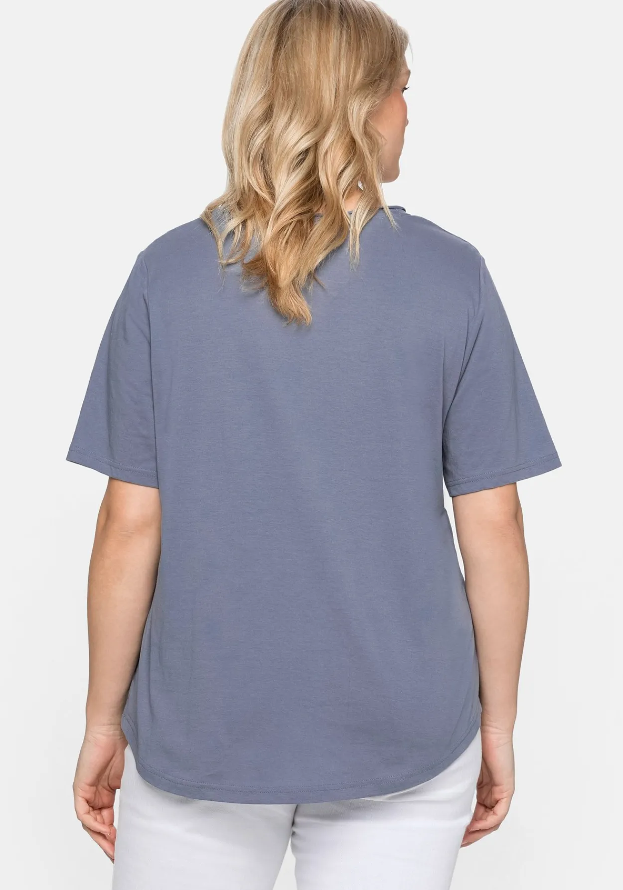 Shirt im Trachtenlook, mit Pailletten<sheego New