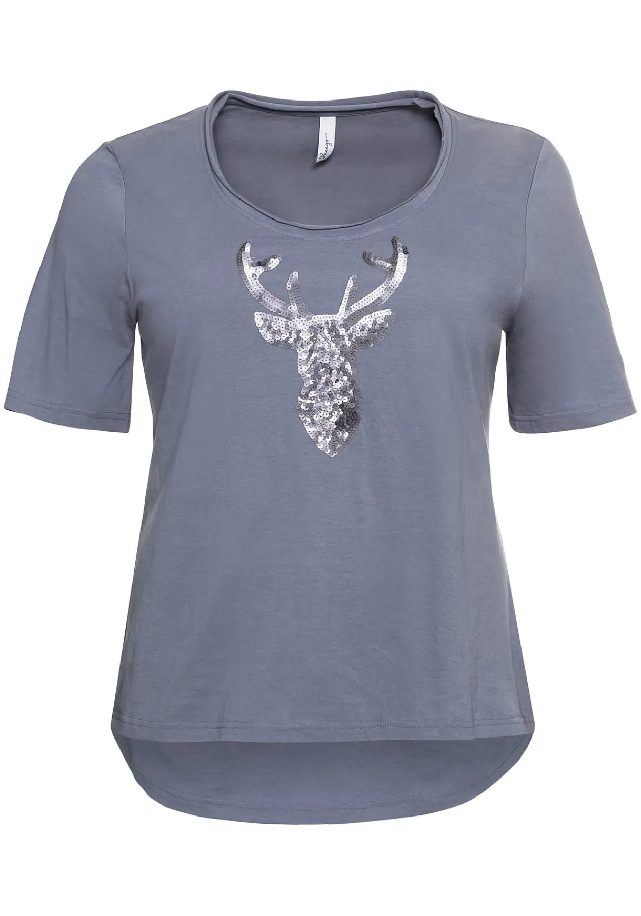 Shirt im Trachtenlook, mit Pailletten<sheego New