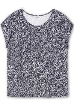 Shirt mit floralem Minimal-Alloverdruck<sheego Fashion