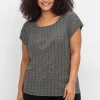 Shirt mit grafischem Minimalprint<sheego Online
