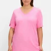 Shirt mit Knotendetail am Saum<sheego Clearance