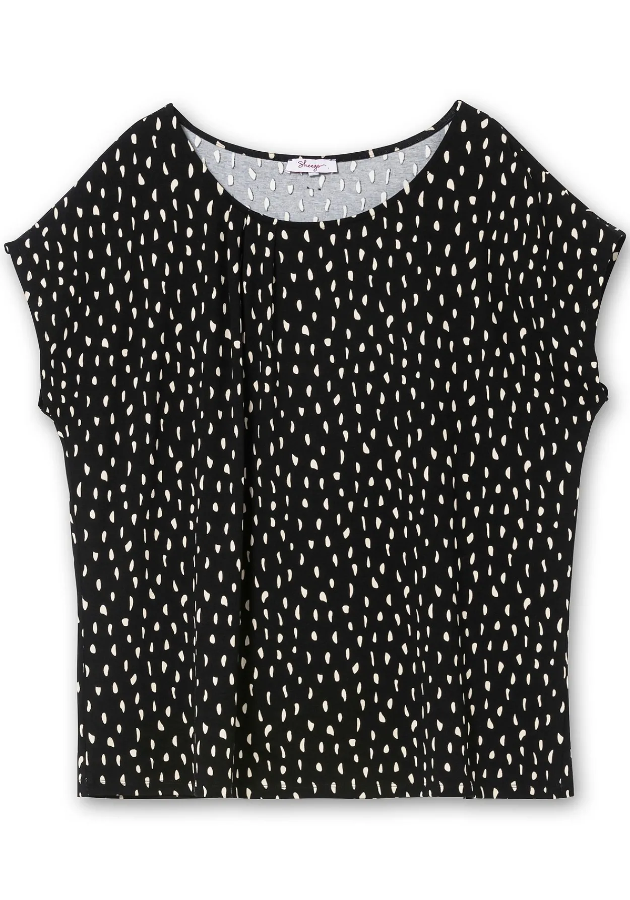 Shirt mit Minimal-Alloverdruck<sheego Clearance