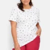 Shirt mit Minimal-Alloverprint<sheego Discount