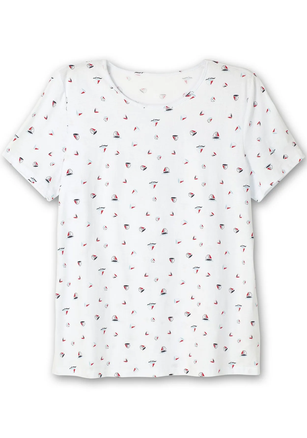 Shirt mit Minimal-Alloverprint<sheego Discount