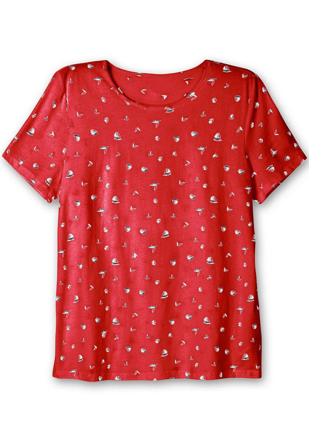 Shirt mit Minimal-Alloverprint<sheego Clearance
