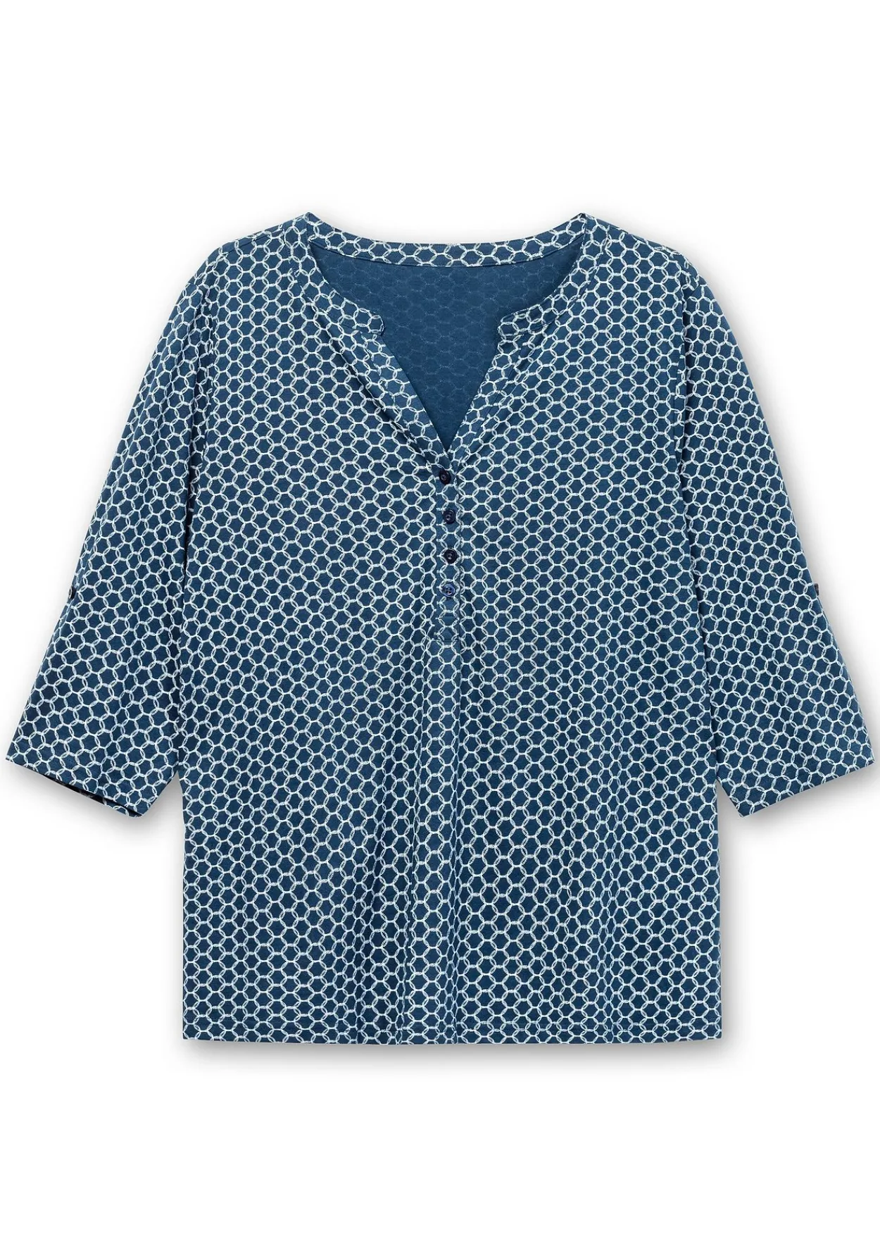 Shirt mit 3/4-Ärmeln und Grafikprint<sheego Best