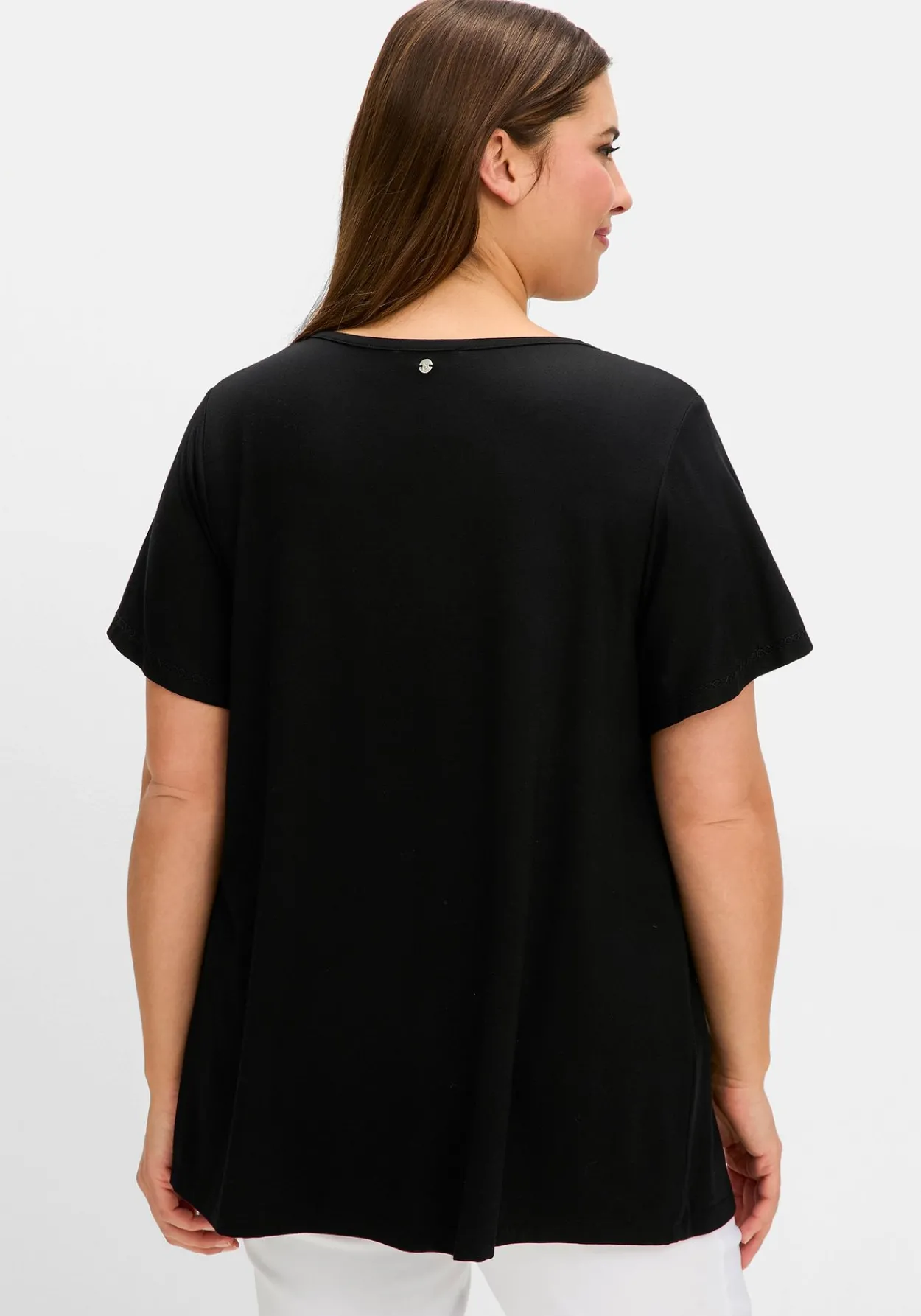 Shirt mit verziertem V-Ausschnitt<sheego Best
