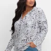 Shirtbluse aus Viskosejersey, mit Animalprint<sheego Hot