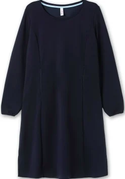 Shirtkleid in schwerer Qualität, mit Raffung hinten<sheego Online