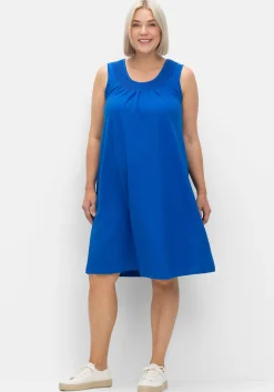 Shirtkleid mit Smok-Einsatz, in A-Linie<sheego Discount