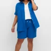 Shorts mit Schlupfbund, aus Musselin<sheego Outlet