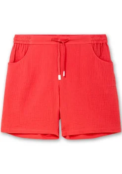 Shorts mit Schlupfbund, aus Musselin<sheego Discount