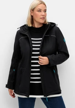 Skijacke aus Softshell, wasser- und windabweisend<sheego Fashion