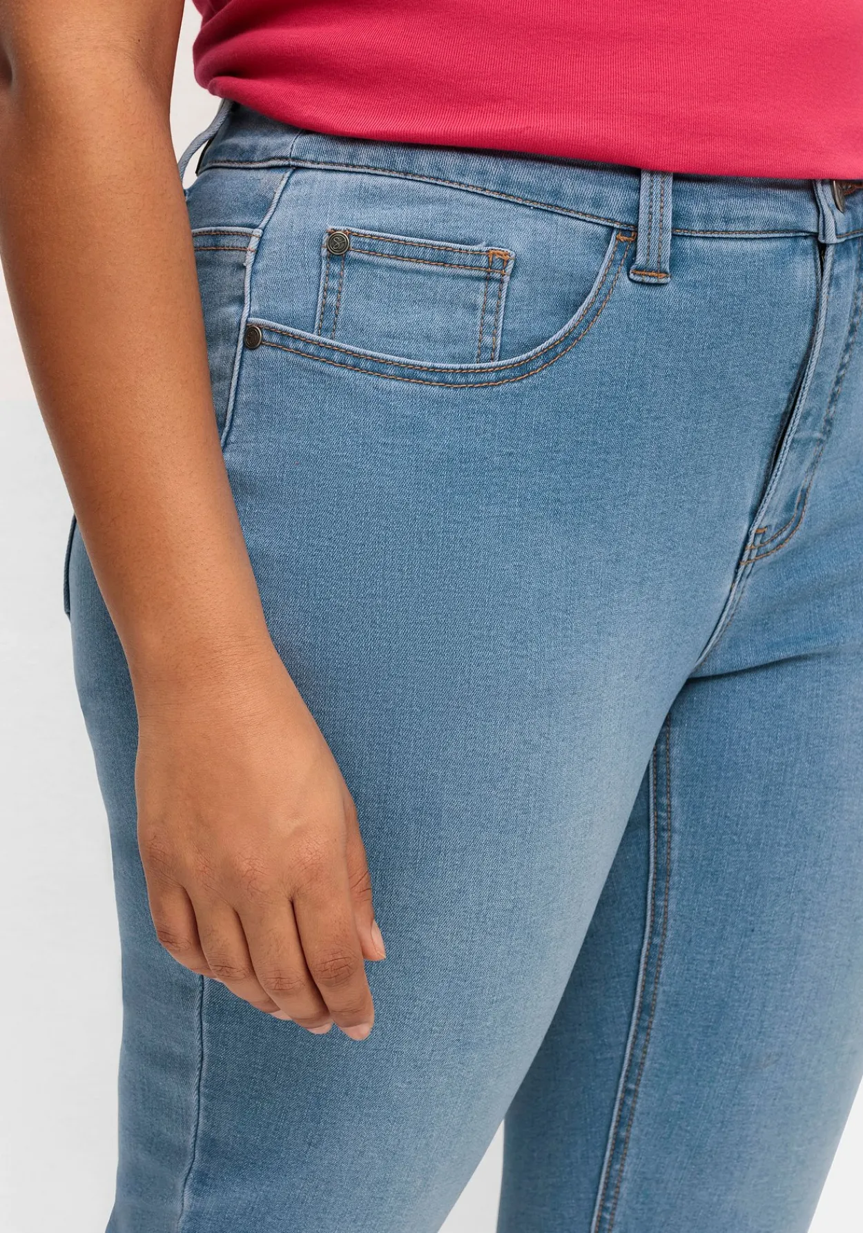 Skinny 7/8-Jeans in Powerstretch-Qualität<sheego Sale