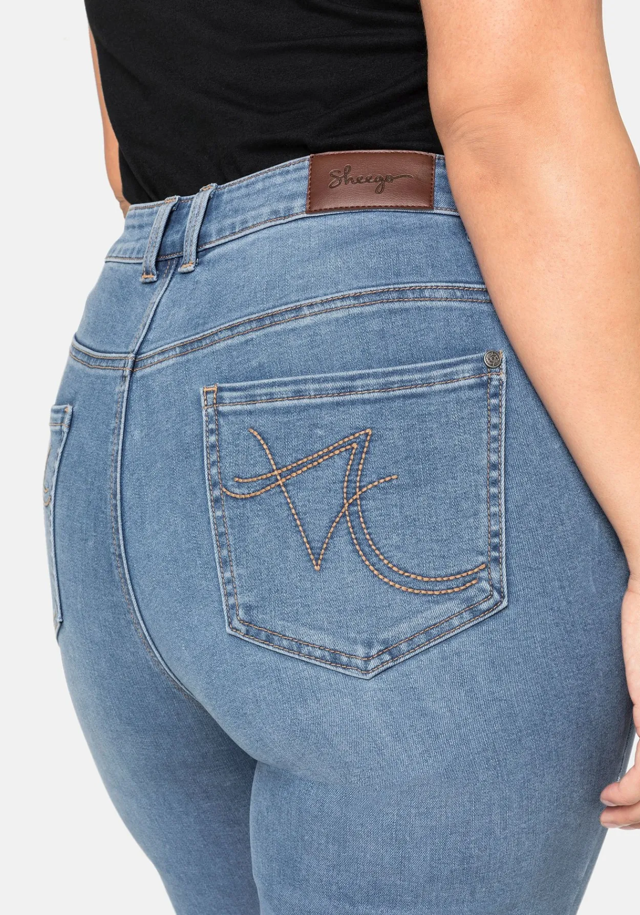 Skinny Power-Stretch-Jeans in 5-Pocket-Form<sheego Hot