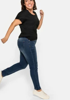 Skinny Stretch-Jeans mit Bodyforming-Effekt<sheego Clearance