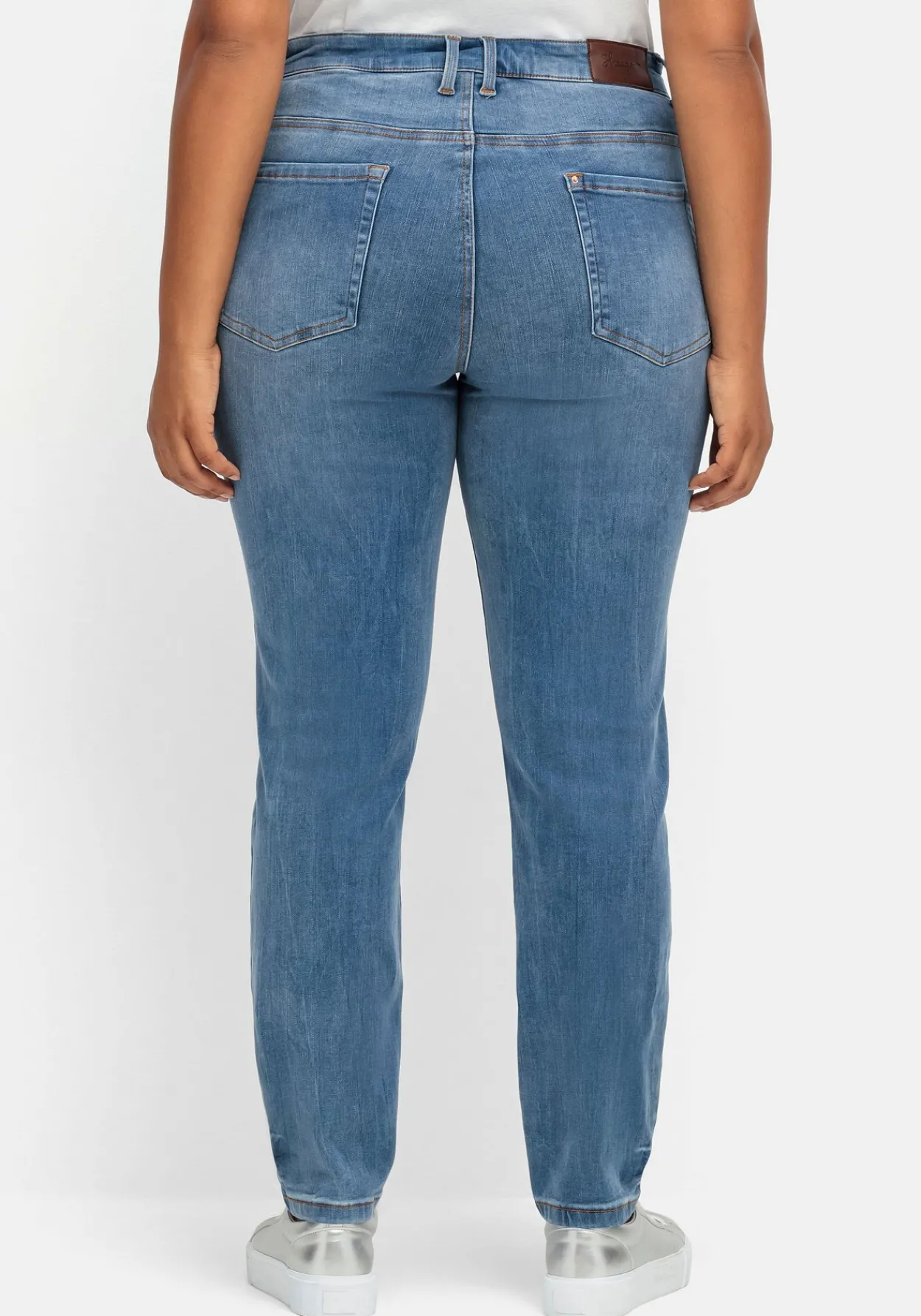 Skinny Stretch-Jeans mit Bodyforming-Effekt<sheego New
