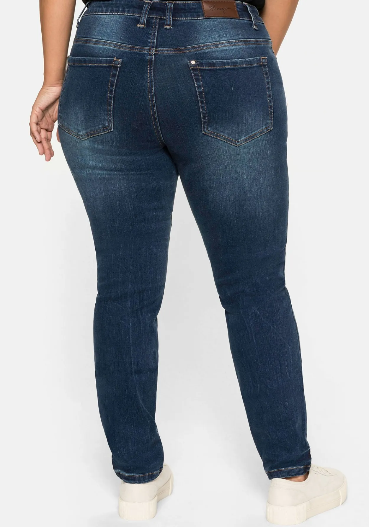 Skinny Stretch-Jeans mit Bodyforming-Effekt<sheego Clearance