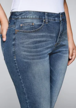 Skinny Stretch-Jeans mit Bodyforming-Effekt<sheego Discount