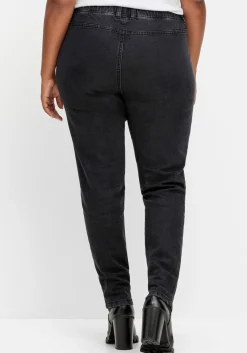 Skinny Thermojeans mit Schlupfbund, innen angeraut<sheego Online