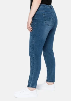 Slim Jeans mit vorverlegter Teilungsnaht<sheego Clearance