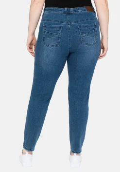 Slim Jeans mit vorverlegter Teilungsnaht<sheego Clearance