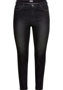 Slim Jeans mit vorverlegter Teilungsnaht<sheego Outlet