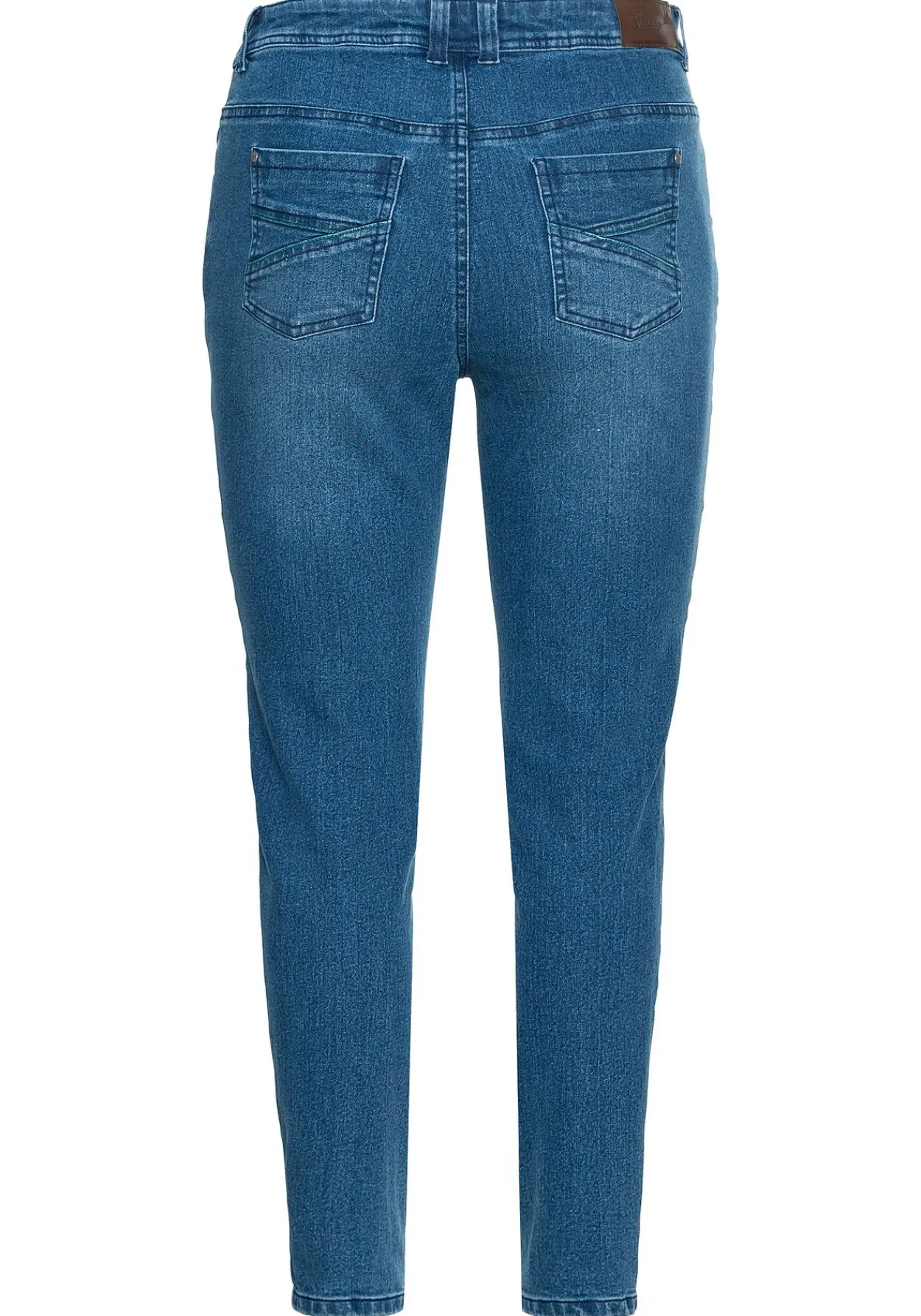Slim Jeans mit vorverlegter Teilungsnaht<sheego Clearance