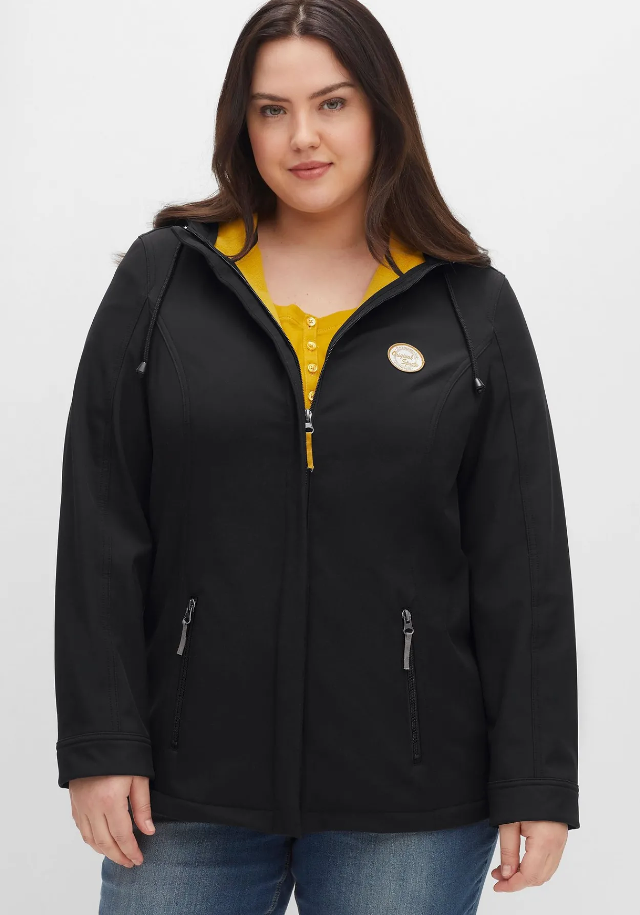 Softshell-Jacke mit Fleece-Innenseite<sheego New