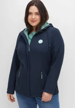 Softshell-Jacke mit Fleece-Innenseite<sheego Clearance