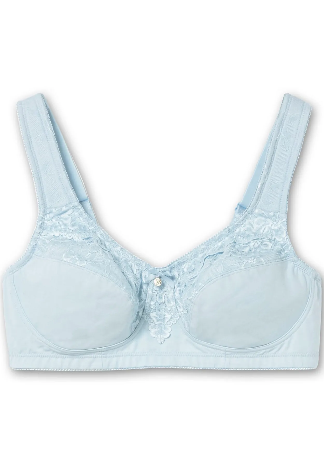 Spitzen-BH ohne Bügel mit Mesh-Innenfutter<sheego New
