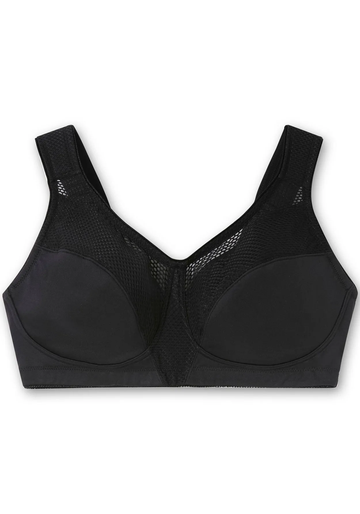 Sport-BH aus COOLMAX®, mit Netzeinsätzen<sheego Clearance