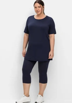 Sporthose mit Innentasche, in Caprilänge<sheego Discount