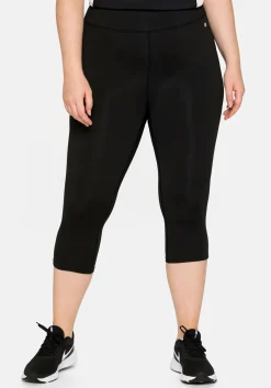 Sporthose mit Innentasche, in Caprilänge<sheego Discount