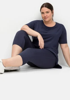 Sporthose mit Innentasche, in Caprilänge<sheego Discount