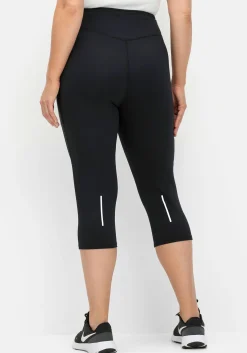Sportleggings in Caprilänge, aus Funktionsmaterial<sheego Online