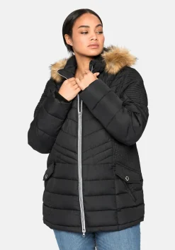 Steppjacke mit abnehmbarer Kapuze<sheego Sale