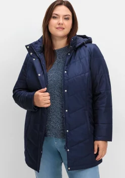 Steppjacke mit abnehmbarer Kapuze<sheego New